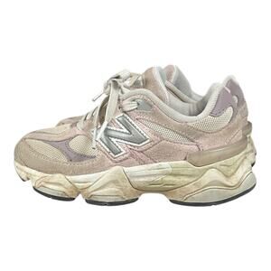 New Balance 9060 Kids Size 13 Pink Beige Chunky Sneakers Y2K Dad Shoes Trainers